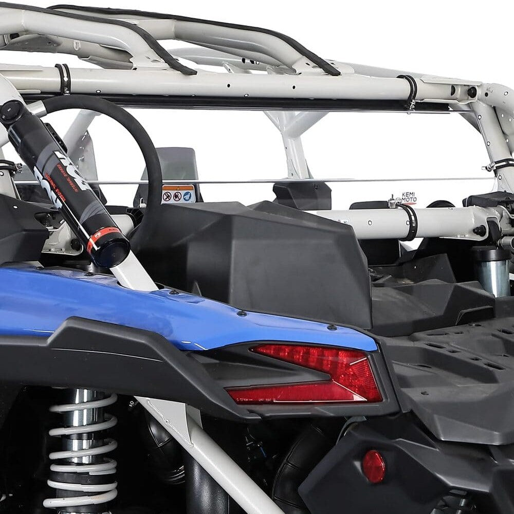 Kemimoto '17-'24 Can-Am Maverick X3/ X3 Max Upgraded Sealing Rear Windshield