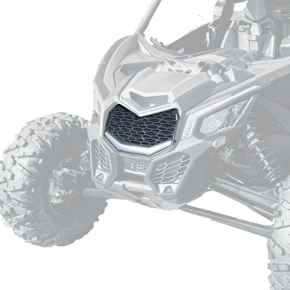 Kemimoto '17-'25 Can-Am Maverick X3 Front Bumper Mesh Grill