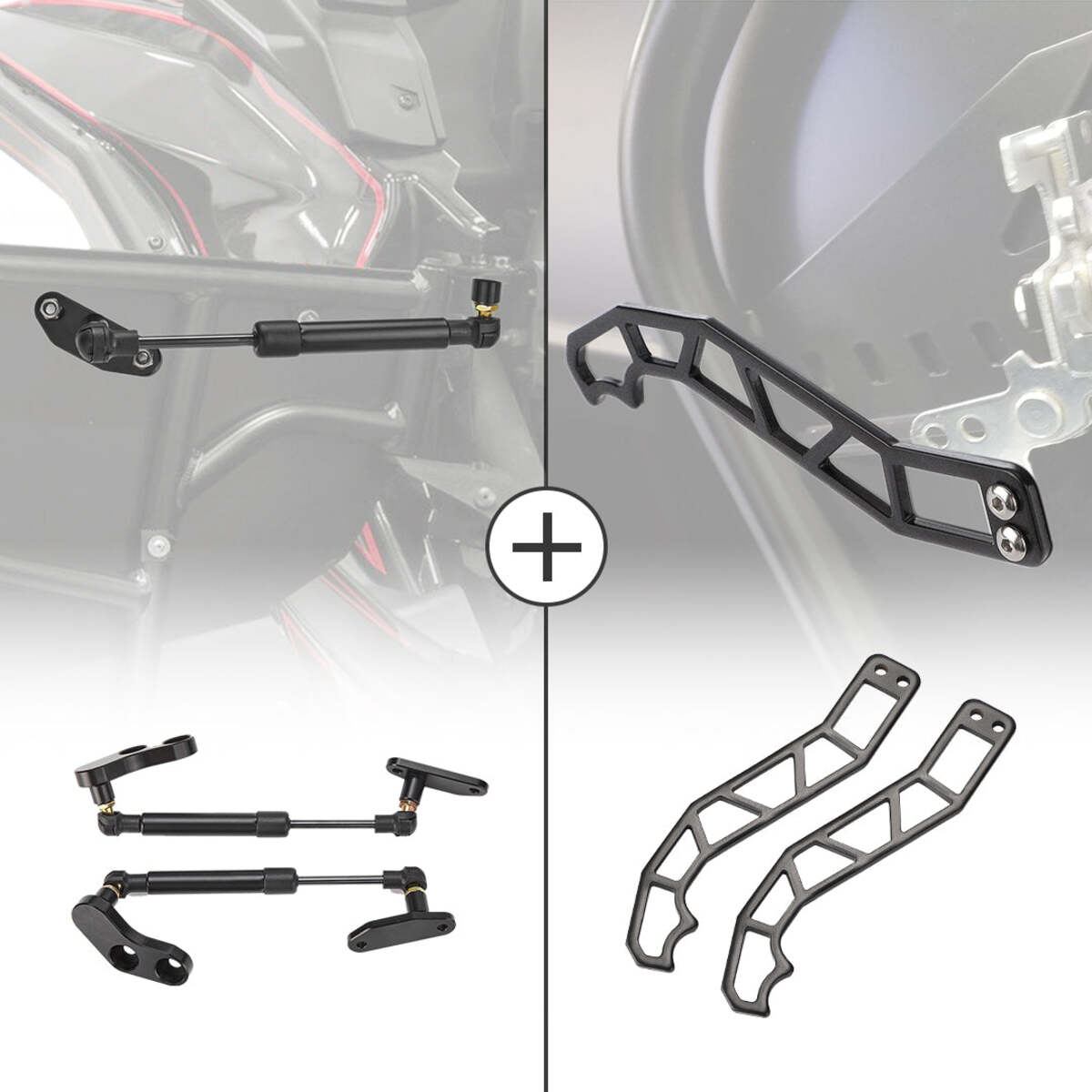 Kemimoto '17-'25 Can-Am Maverick X3/ Max Strut Lifts Door Opener