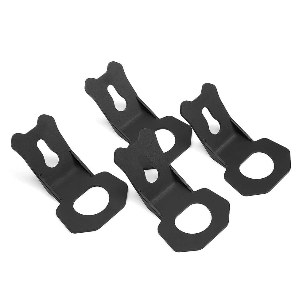 Kemimoto '17-'25 Can-Am Maverick X3 Tie Down Brackets Hooks - 4 Pcs