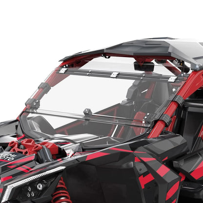 Kemimoto '17+ Can-Am Maverick X3 Flip Windshield & Lower Doors