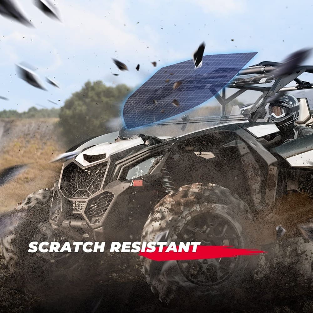 Kemimoto '17+ Can-Am Maverick X3 Flip Windshield & Lower Doors