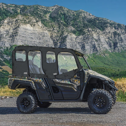 Kemimoto '18-'20 Yamaha Wolverine X4/SE Soft Cab Enclosure Upper Doors
