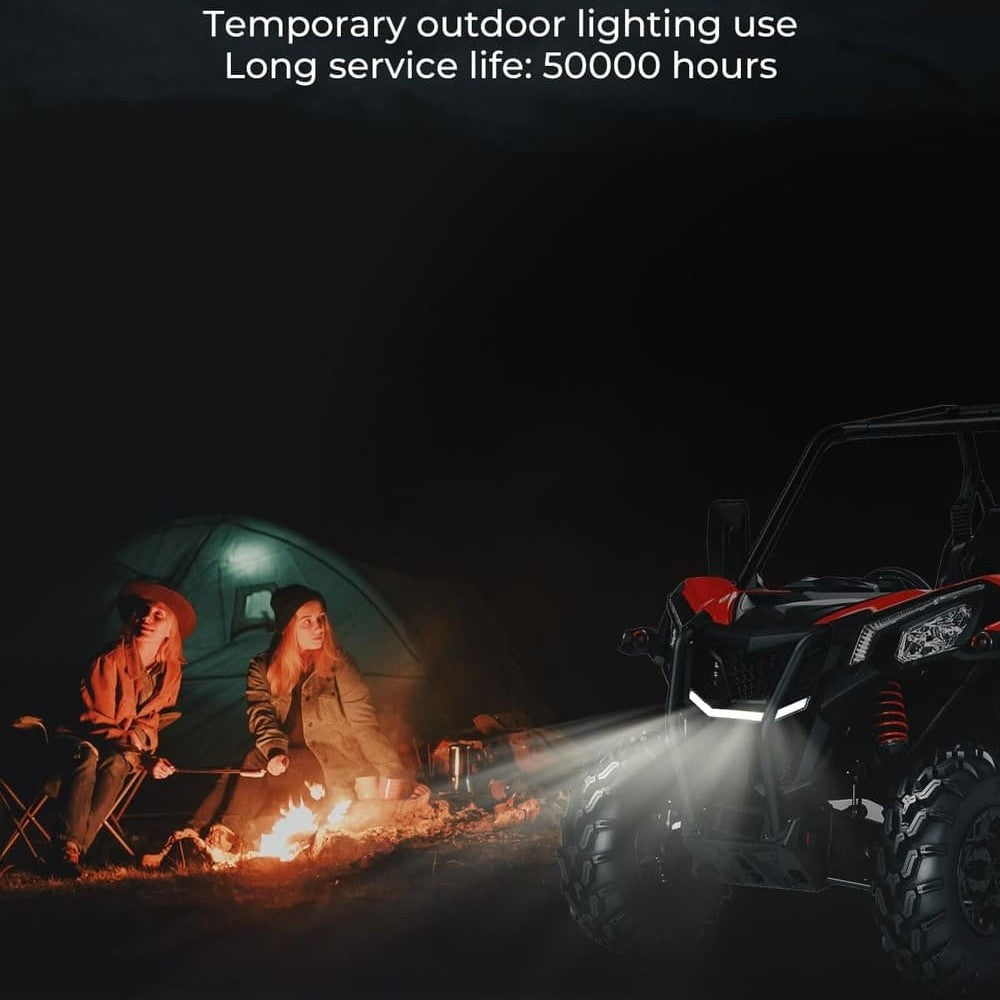 Kemimoto '18-'23 Can-Am Maverick Trail / Sport LED Accent Light - Front Grille