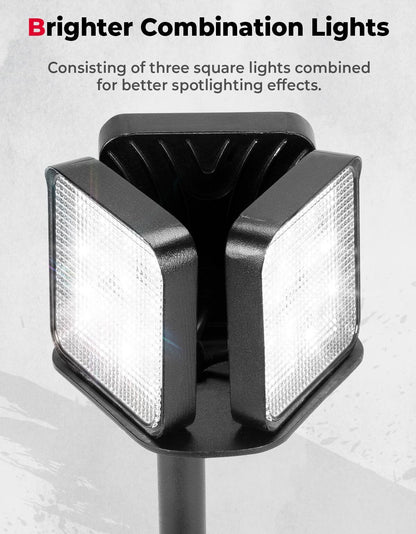Kemimoto '18-'24 Polaris Ranger 1000/XP Work Light LED Spotlight