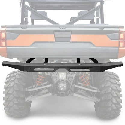 Kemimoto '18-'24 Polaris Ranger XP 1000 Rear Brushguard Bumper
