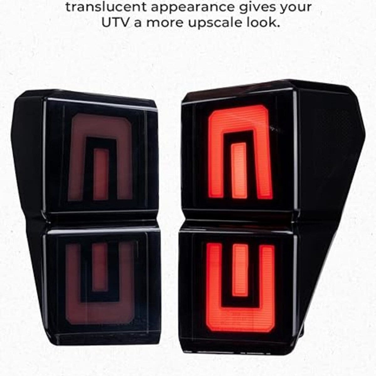Kemimoto '18-'24 Polaris Ranger XP 1000 Upgraded Tail Lights