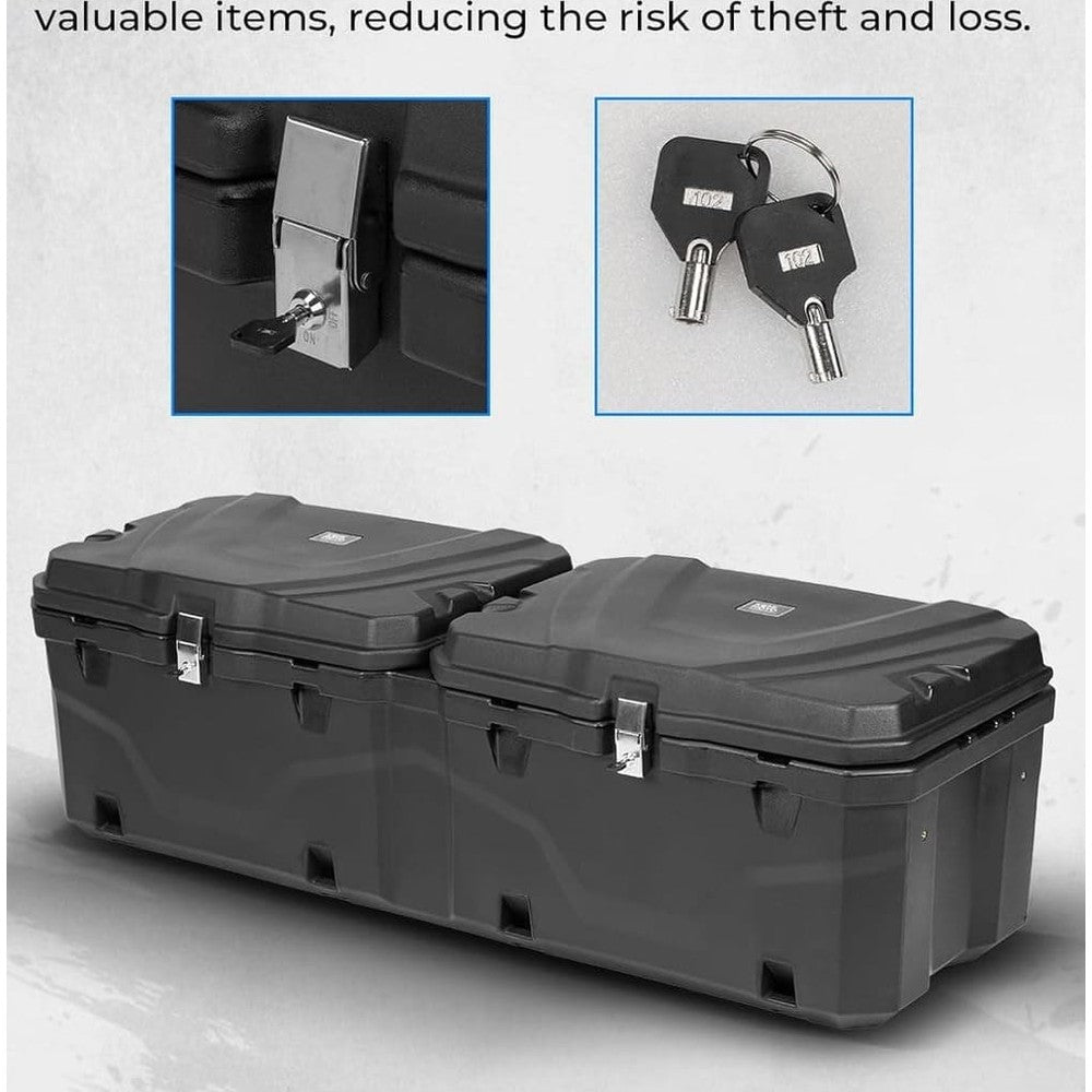 Kemimoto '18-'24 Polaris Ranger XP 1000 UTV Bed Box -29 Gallon
