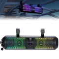 Kemimoto 18" UTV Sound Bar RGB Bluetooth w/ 1.56"-2.25" Roll Bar