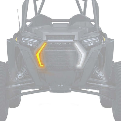 Kemimoto '19-'23 Polaris RZR IP67 Front LED Street Legal Light Kits