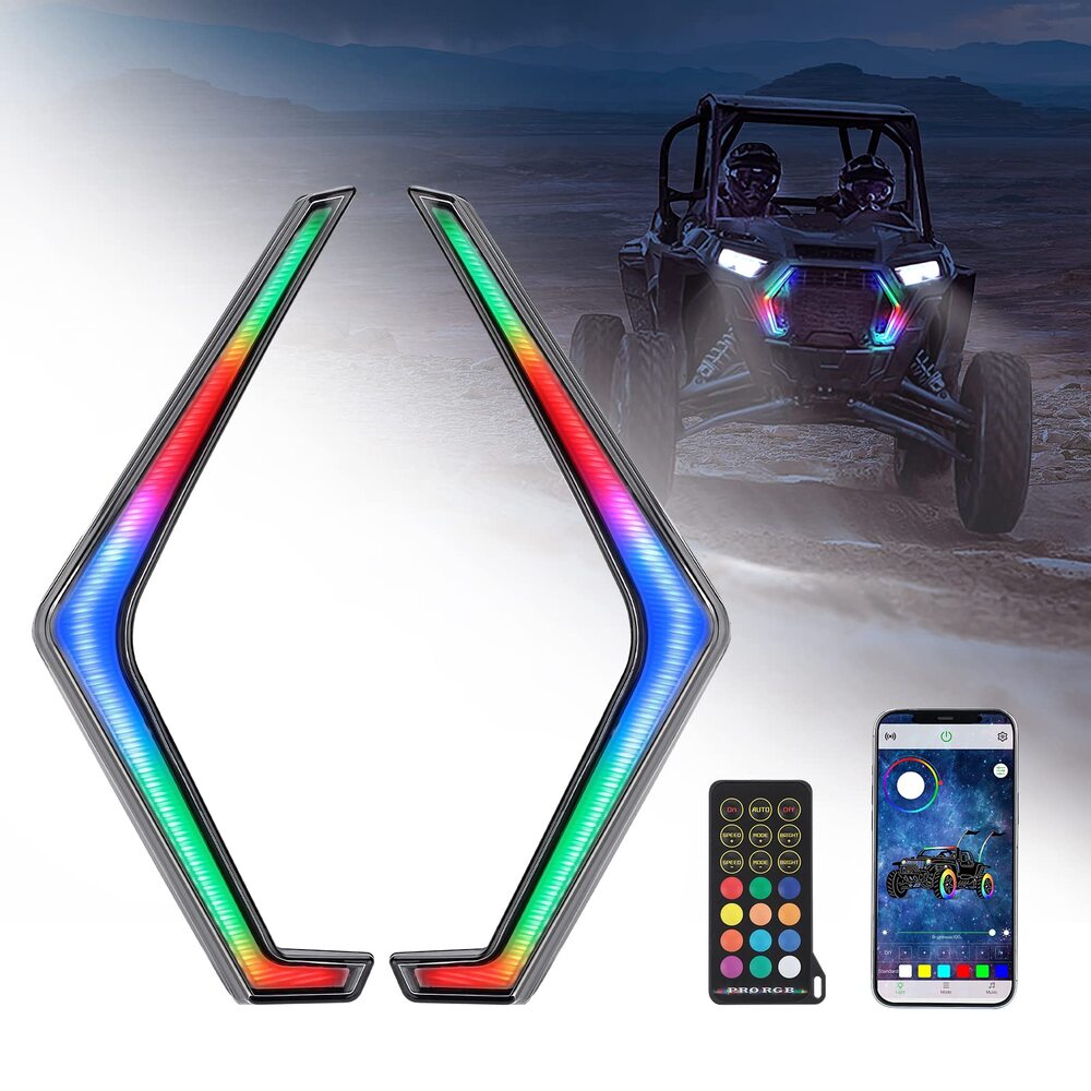 Kemimoto '19-'23 Polaris RZR XP 1000/Turbo RGB Turn Signal Lights