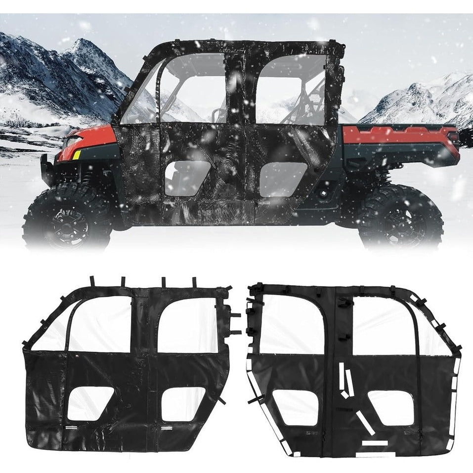 Kemimoto '19-'24 Polaris Ranger Crew XP 1000 UTV Cab Enclosure