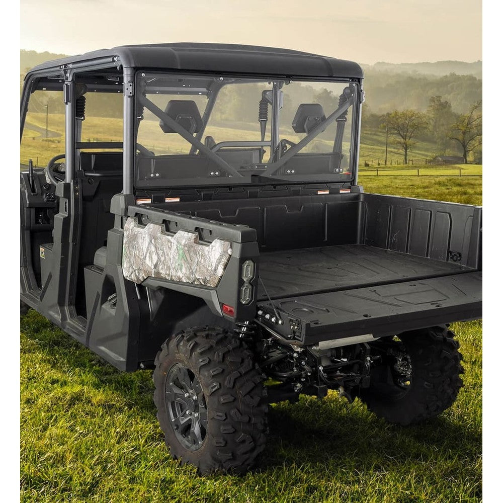 Kemimoto '19-'25 CFMoto UForce 1000 Clear 2-Sided Hard Coated Rear Windshield