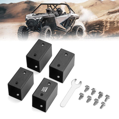 Kemimoto '20-'23 RZR PRO XP 2" Main Driver Seat Risers (4PCS)