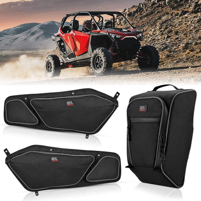 Kemimoto '20-'24 Polaris RZR PRO XP 1680D Door Bags & Center Bag