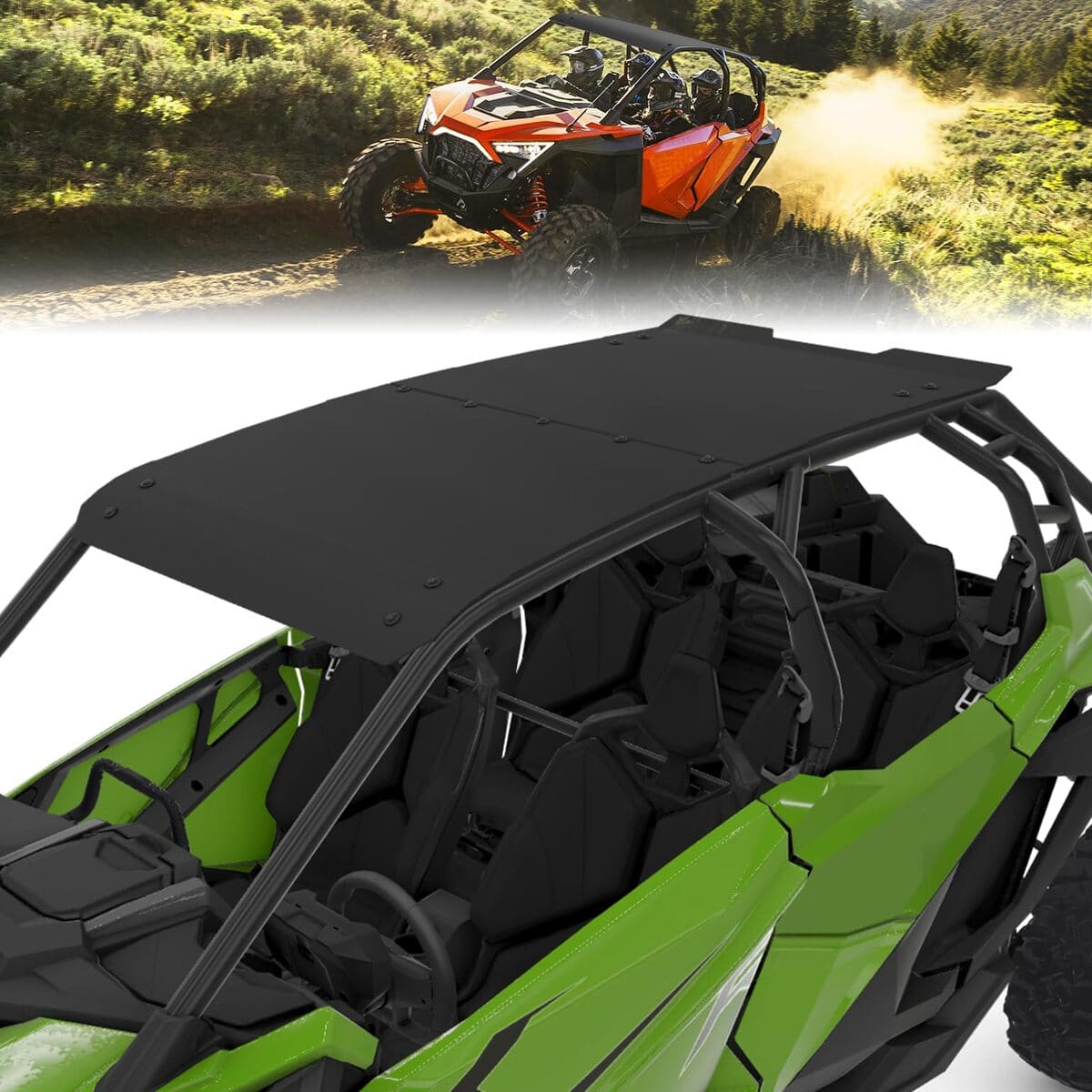 Kemimoto '20-'24 Polaris RZR Pro XP 4 Aluminum Roof
