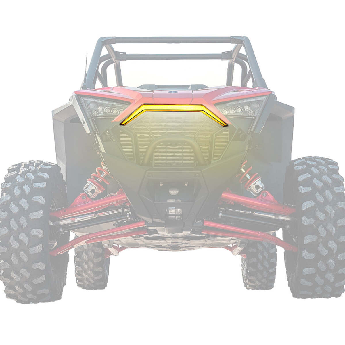 Kemimoto '20-'24 Polaris RZR Pro XP Front Accent Light Mustache