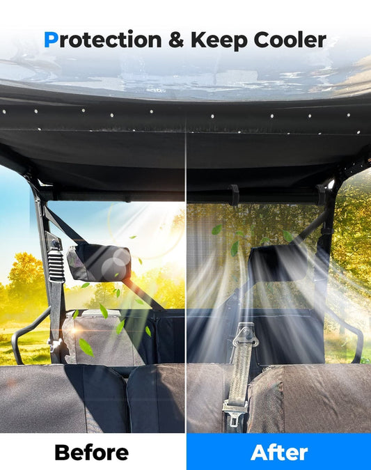 Kemimoto '20-'24 Tracker 800SX & Crew Rear Window Net