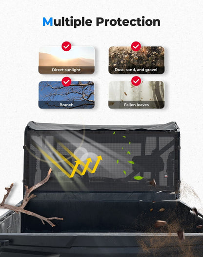 Kemimoto '20-'24 Tracker 800SX & Crew Rear Window Net