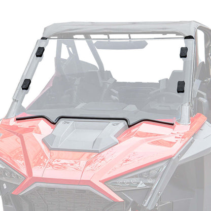Kemimoto '20+ Polaris RZR PRO XP Scratch Resistant Full Windshield Clear