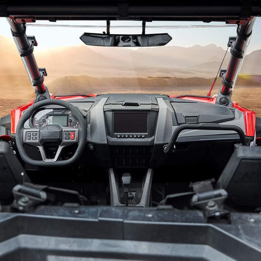 Kemimoto '20+ Polaris RZR PRO XP Scratch Resistant Full Windshield Clear