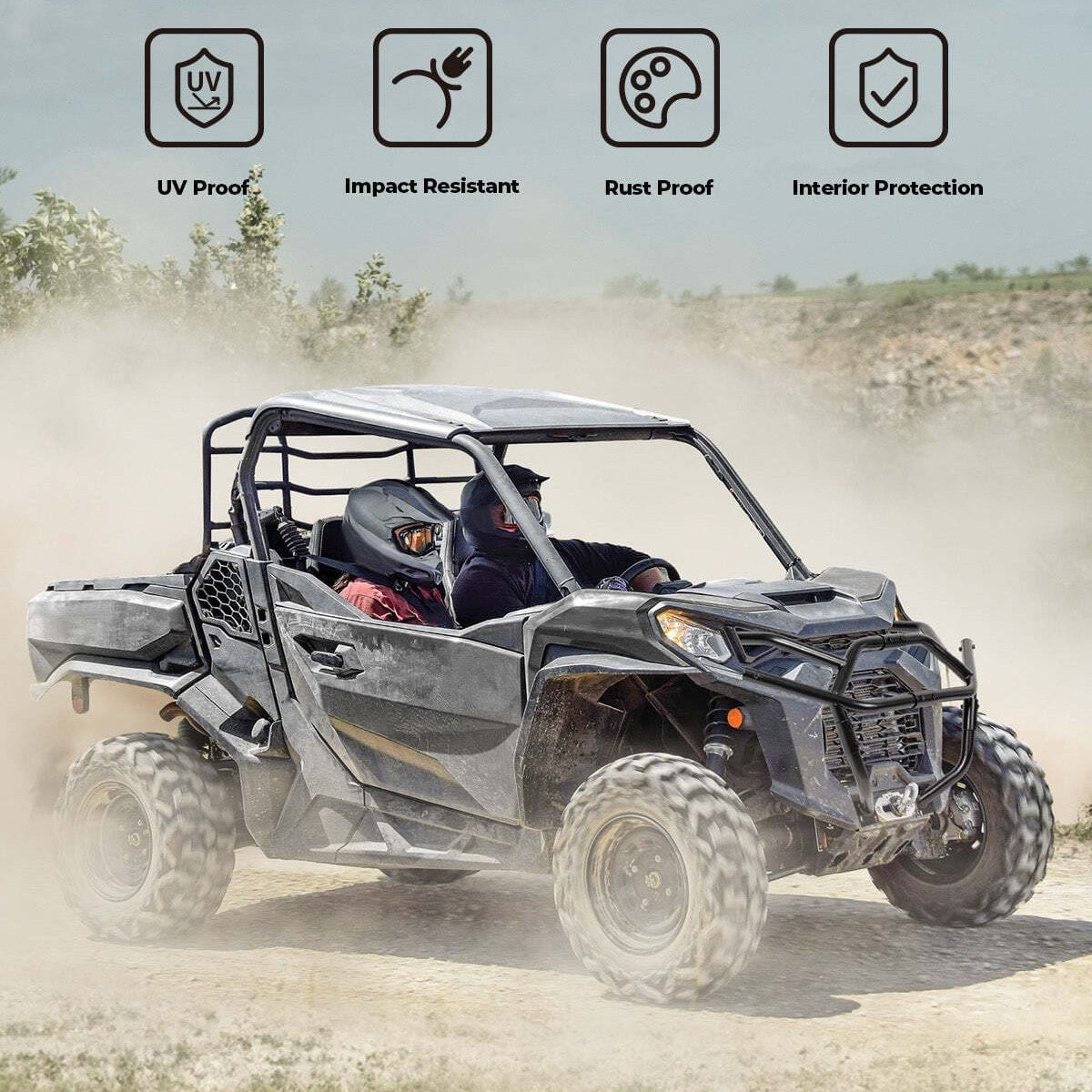 Kemimoto '21+ Can-Am Commander Front Bumper