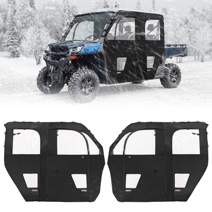 Kemimoto '22-'24 CF Moto UForce Soft Cab Enclosure Doors