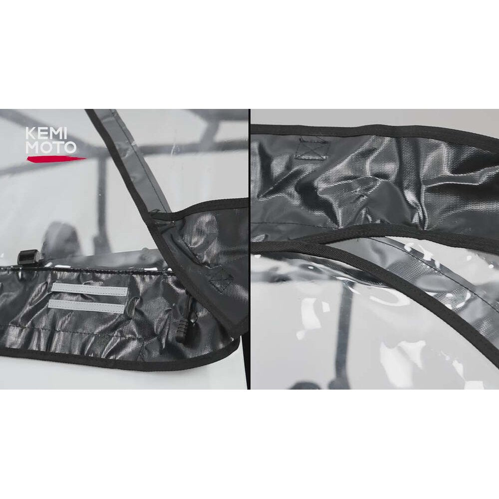 Kemimoto '22-'24 Polaris RZR Pro R Upper Doors Soft Cab Enclosures