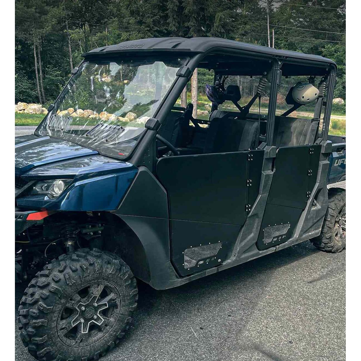 Kemimoto '22-'25 CF Moto UForce 1000XL 4 Piece Aluminum Half Doors