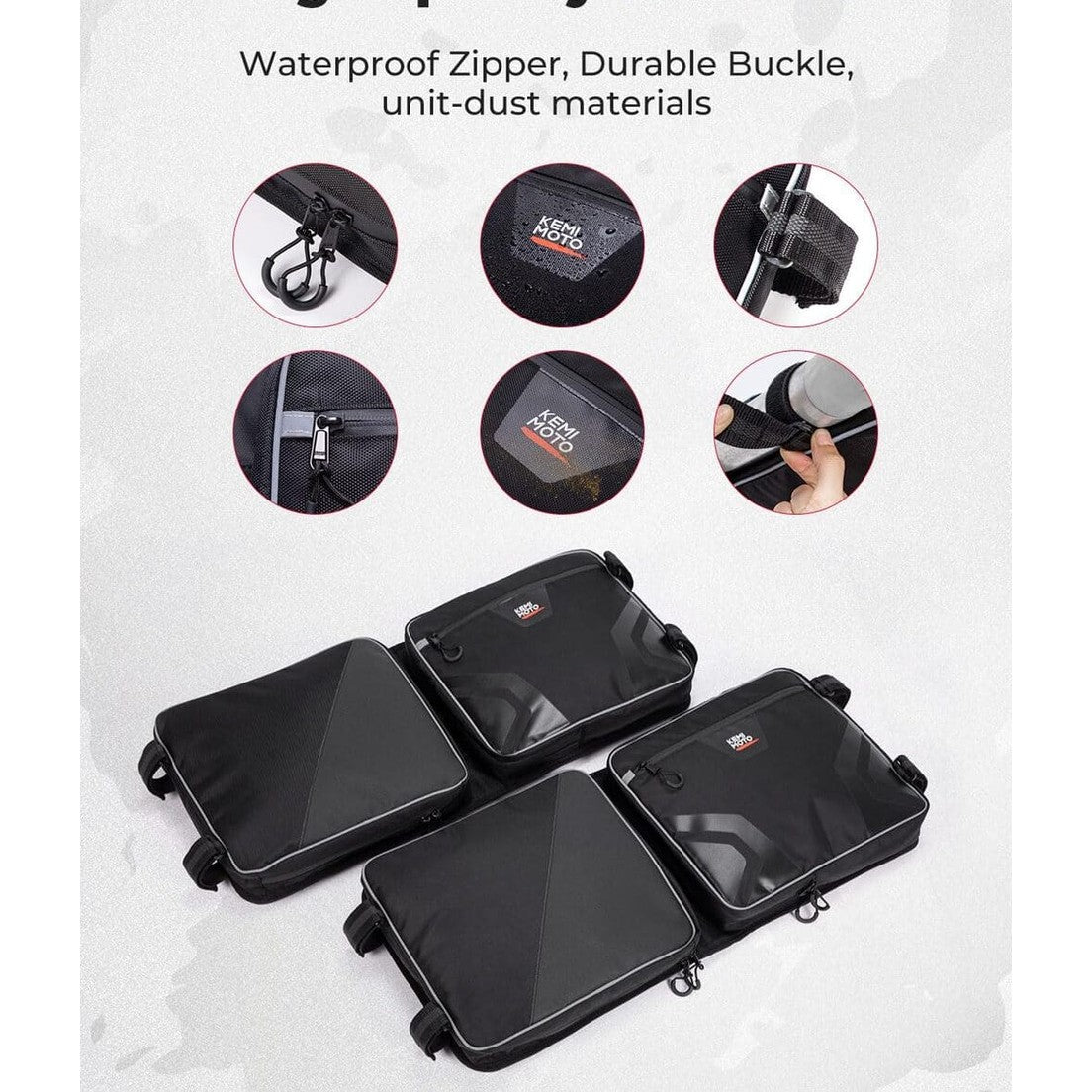 Kemimoto '23+ Honda Pioneer 1000-6 Overhead Storage Bag