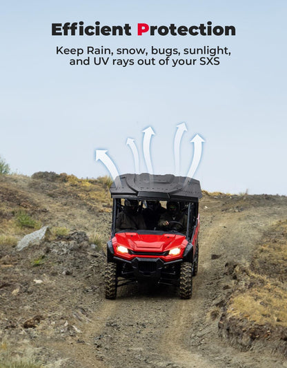 Kemimoto '23+ Honda Pioneer 1000-6 Plastic Hard Roof