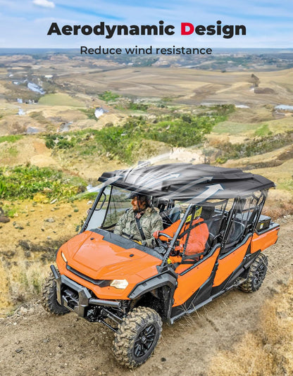 Kemimoto '23+ Honda Pioneer 1000-6 Plastic Hard Roof