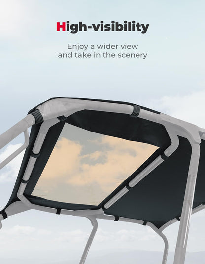 Kemimoto '23 Honda Pioneer 1000-6 Soft Top Water-Resistant Roof Top