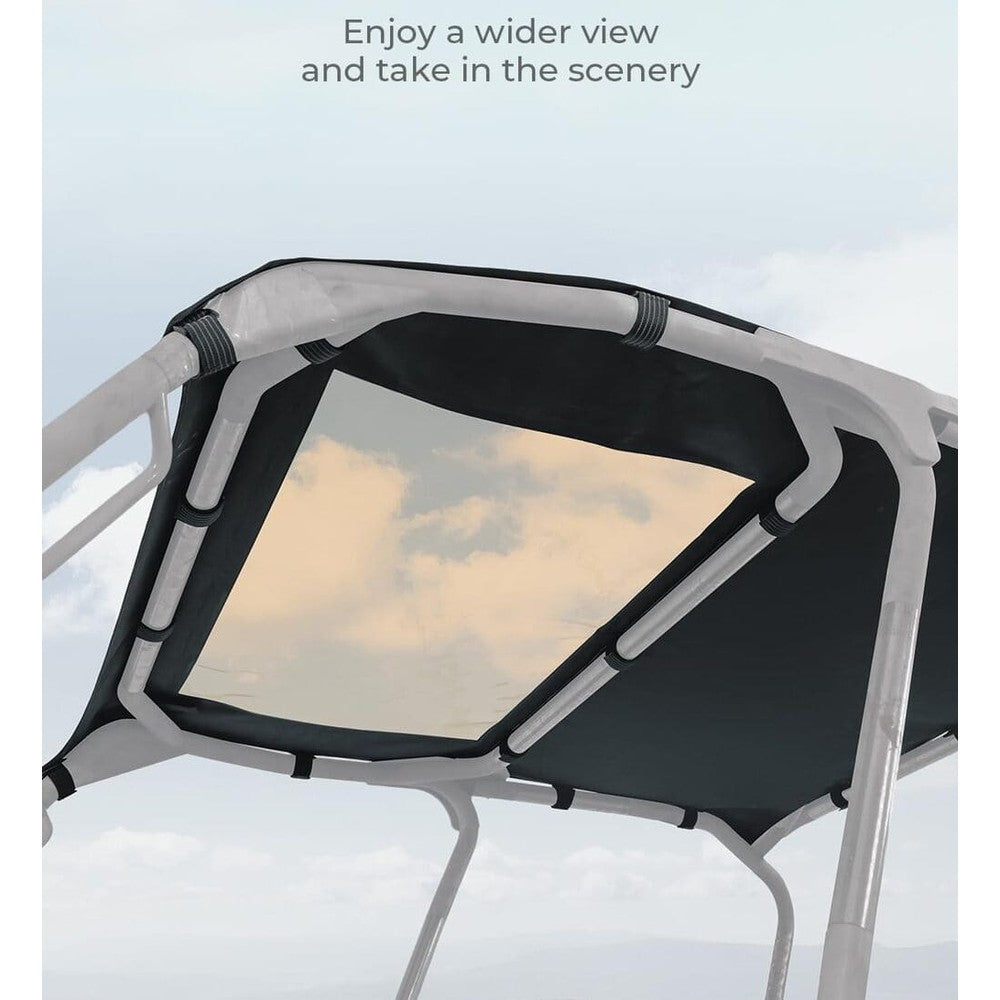 Kemimoto '23+ Honda Pioneer 1000-6 UTV Water Resistant Sunshade Canvas Roof