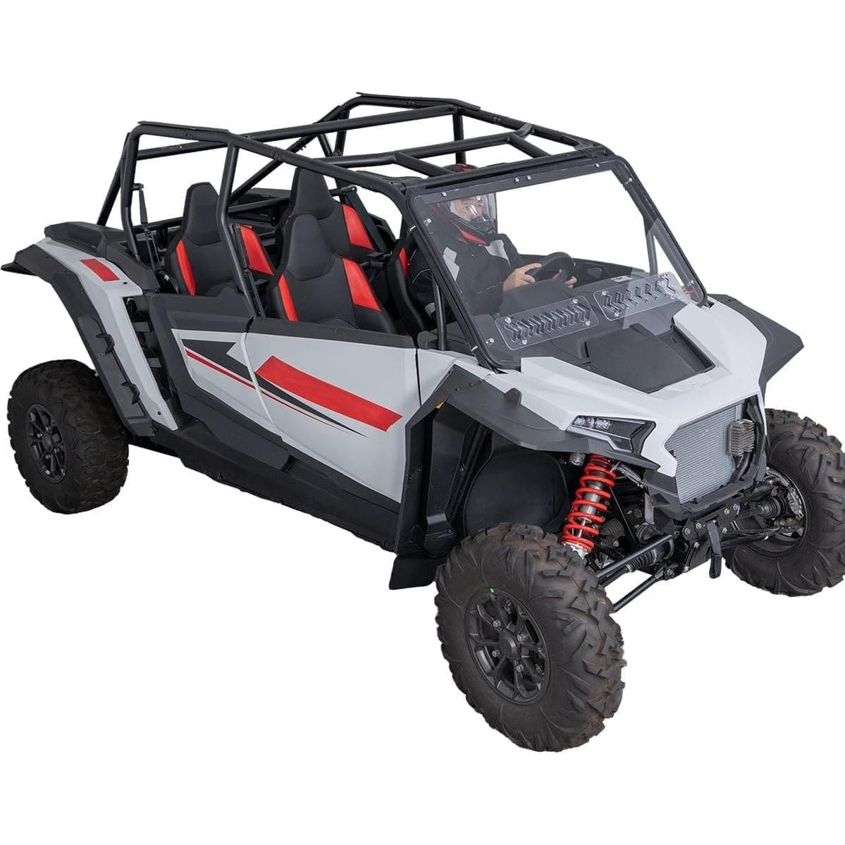 Kemimoto '24-'25 Polaris RZR XP 4 1000 8.5" Fender Flares Extended Mud Flaps - 4 Pcs
