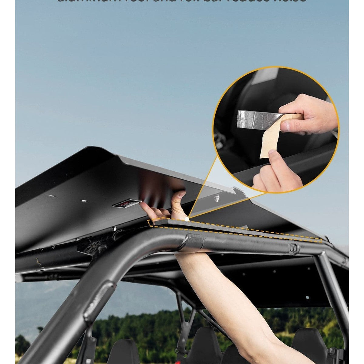 Kemimoto '24-'25 Polaris RZR XP 4 1000 Aluminum UTV Roof