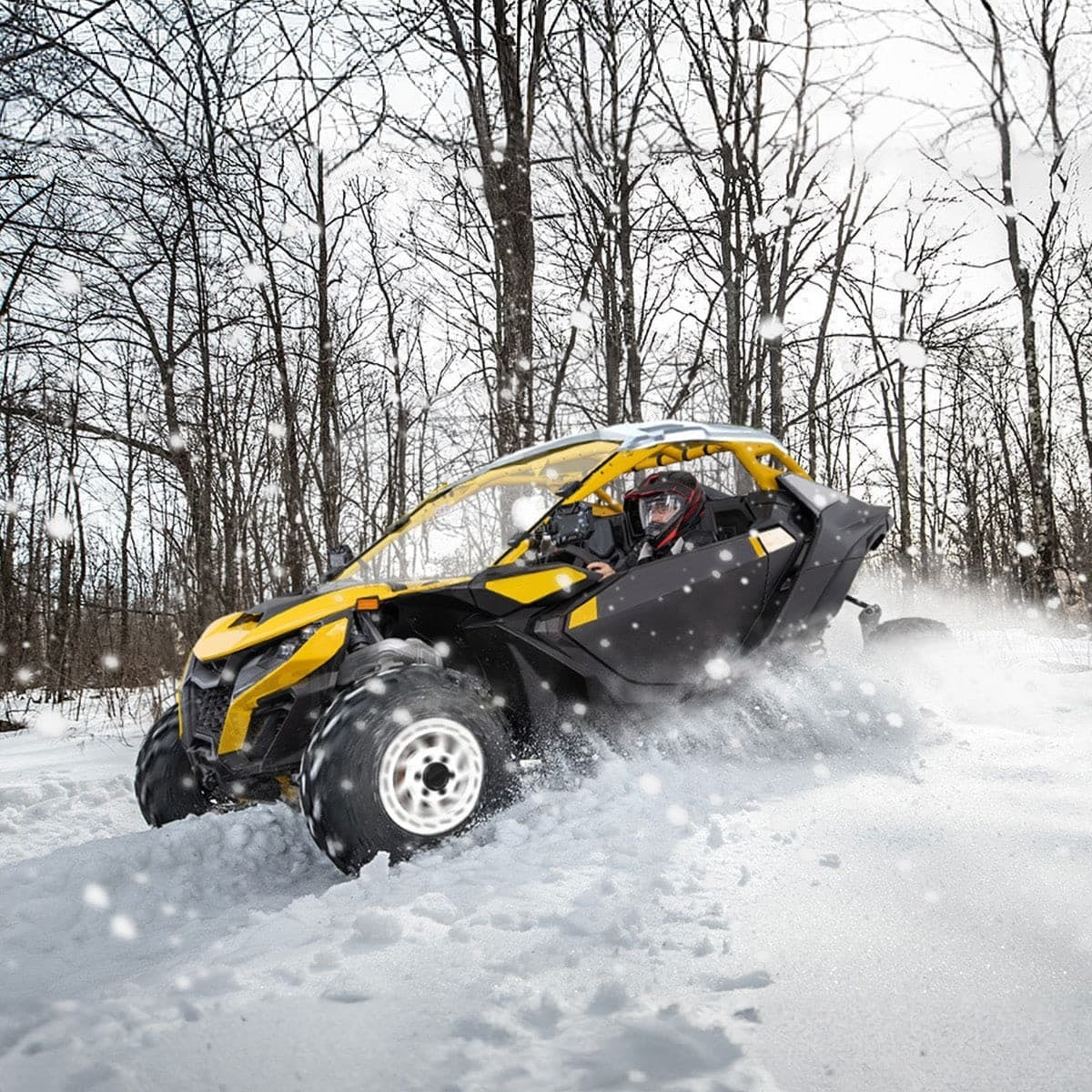 Kemimoto '24+ Can-Am Maverick R Soft Rear Windshield