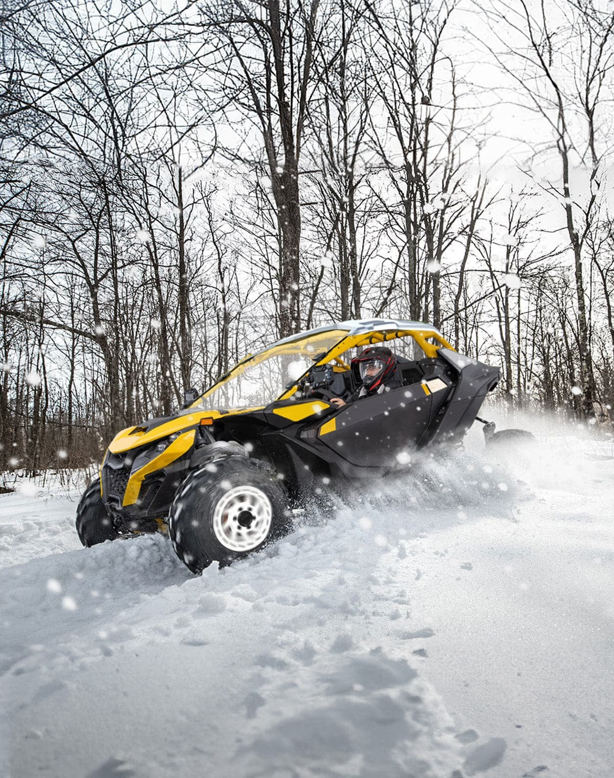 Kemimoto "24+ Can-Am Maverick R Soft Rear Windshield