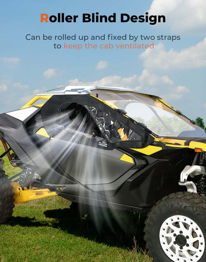 Kemimoto "24 Can-Am Maverick R Soft Upper Doors