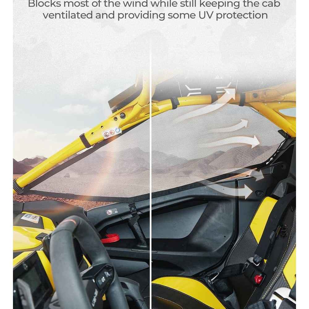 Kemimoto '24+ Can-Am Maverick R Window Nets