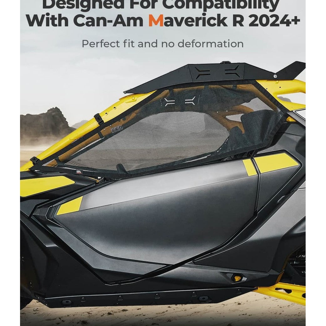 Kemimoto '24+ Can-Am Maverick R Window Nets
