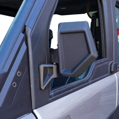 Kemimoto '24 Polaris Ranger XD 1500 Door-Mounted Side Mirrors