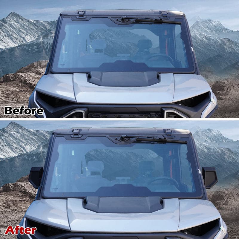 Kemimoto '24 Polaris Ranger XD 1500 Door-Mounted Side Mirrors