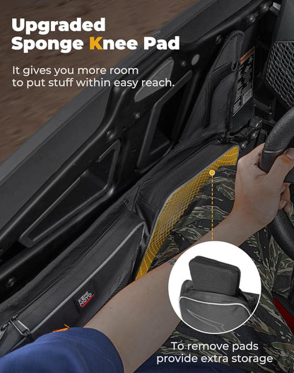 Kemimoto '24+ Polaris RZR XP 1000/4 1000 Front Door Bag