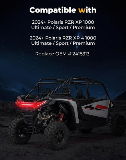 Kemimoto '24 Polaris RZR XP 1000 Tail Lights