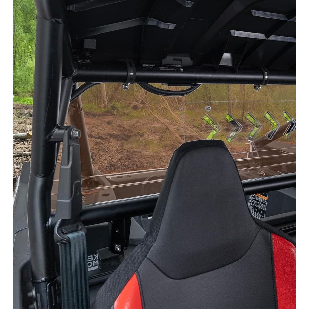 Kemimoto '24+ Polaris RZR XP 1000 Tinted Rear Windshield