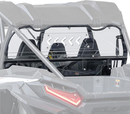 Kemimoto '24+ Polaris RZR XP 1000 Vented Clear Rear Windshield
