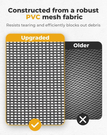 Kemimoto '24 Polaris RZR XP 4 1000 Window Mesh Net Side Soft Windshield