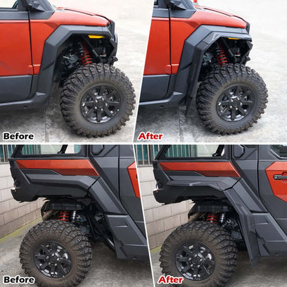 Kemimoto '24+ Polaris Xpedition XP/XP5 Front & Rear Fender Flares