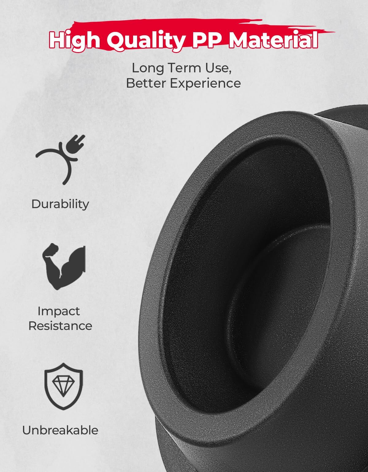 Kemimoto 2PCS UTV Universial Speaker Pods for 6.5" Speakers